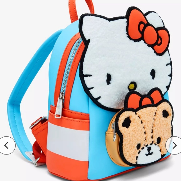 Loungefly Hello Kitty & Teddy Bear Mini Backpack
